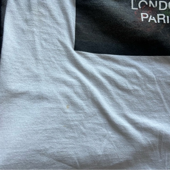 Stussy White and Black Graphic Tee - Picture 8 of 8
